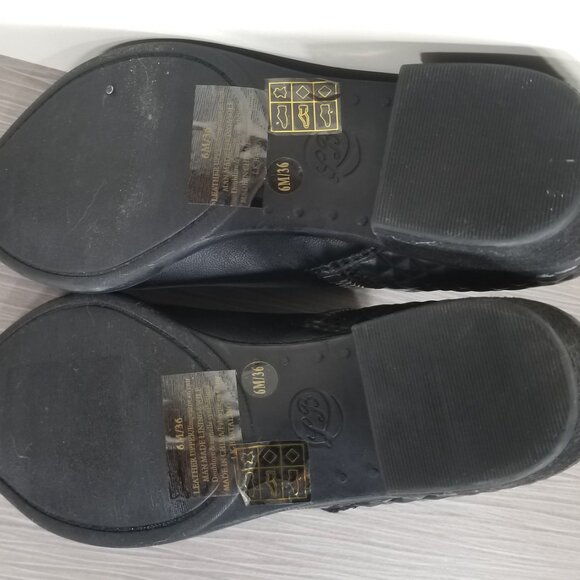 Lucky Brand Bartalino Bootie, Black Leather, Womens Size 6 M / 36 - Picture 11 of 13